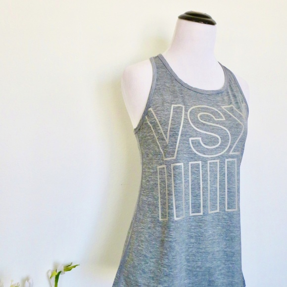 Victoria Secret Sport Cut Out Racerback Tank XS - Picture 2 of 8